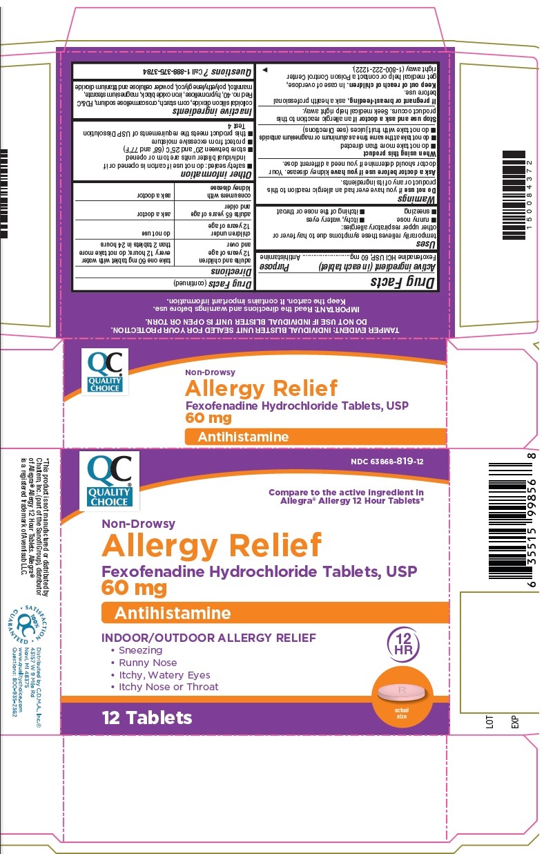 Pill image for Fexofenadine Hcl Tablets Usp