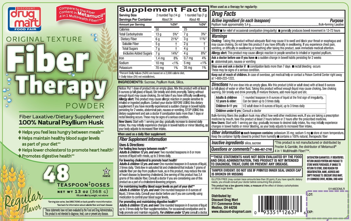 Pill image for 100% Natural Psyllium Husk Original Texture 48 Teaspoons