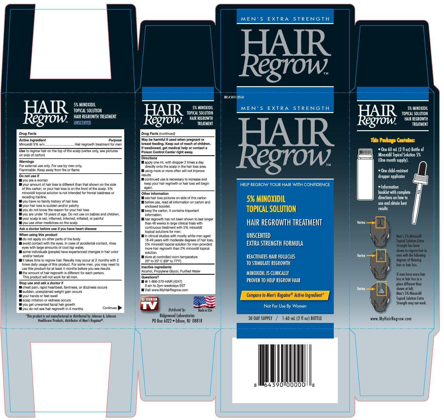 Pill image for Men's Extra Strength Hair Regrow