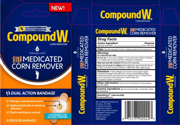 Pill image for Compound W One Step Medicated Corn Remover 63029-621-08
