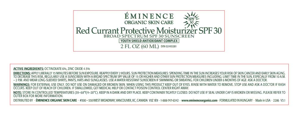 Pill image for Eminence Red Currant Protective Moisturizer