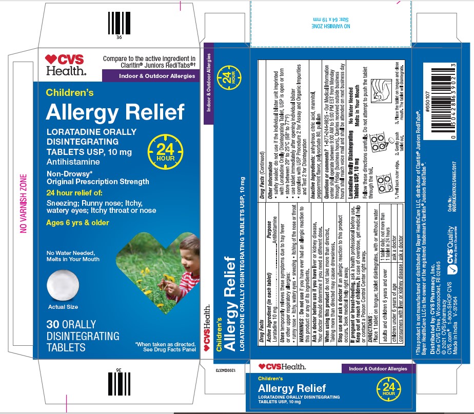 Pill image for Loratidine Orally Disintegrating Tablets, Usp