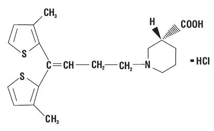Pill image for Tiagabine Hydrochloride Tablets