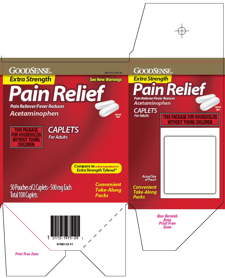 Pill image for Perrigo Pain Relief Drug Facts