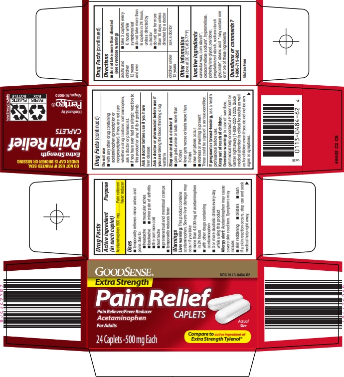 Pill image for Perrigo Pain Relief Drug Facts