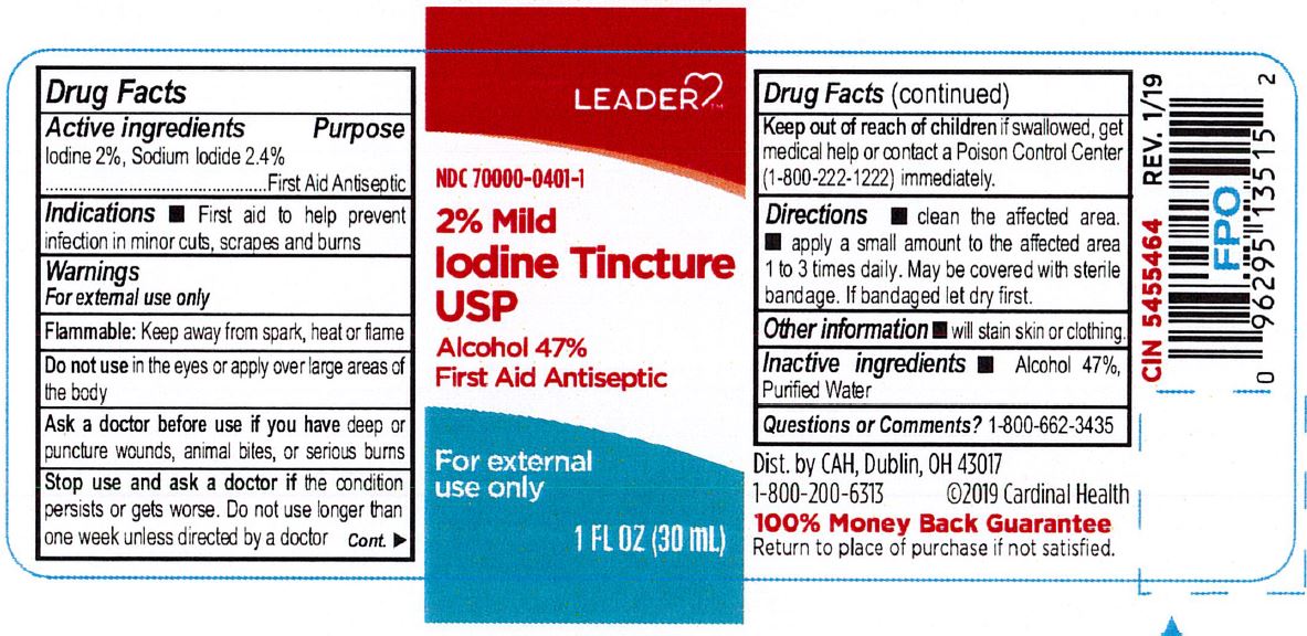 Pill image for Leader 2% Mild Iodine Tincture