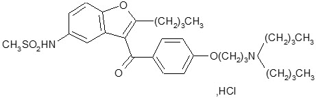 Pill image for these highlights do not include all the information needed to use multaq safely and effectively. see full prescribing information for multaq.
