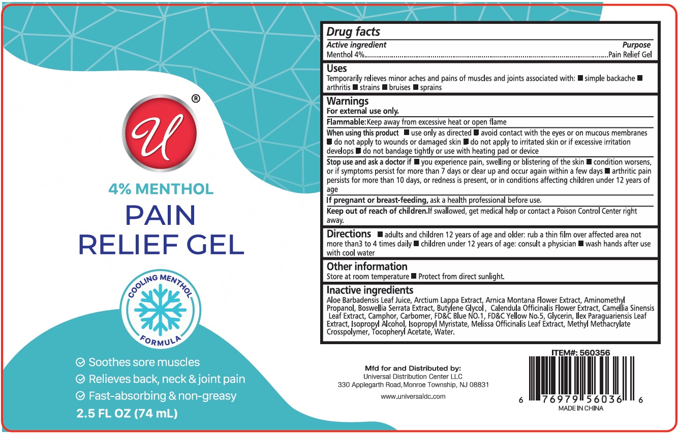 Pill image for 4% Menthol Pain Relief Gel