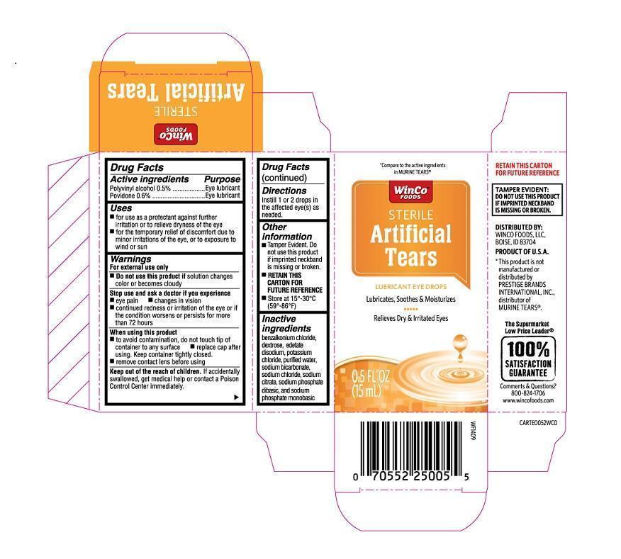 Pill image for Winco Artificial Tears Lubricant Eye Drops (pld)