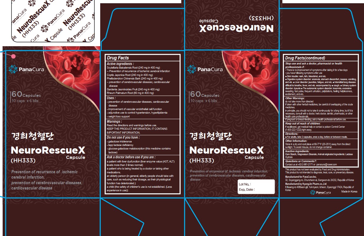 Pill image for 84074-001_neurorescuex Hh333