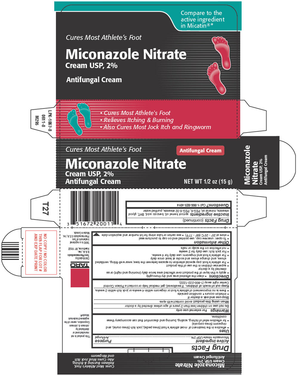 Pill image for Miconazole Nitrate