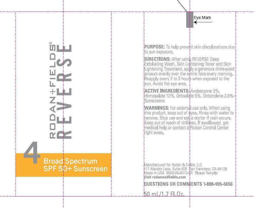 Pill image for Rodan And Fields Reverse 4 Broad Spectrum Spf 50+ Sunscreen