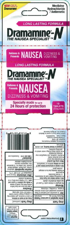 Pill image for Dramamine-n Nausea