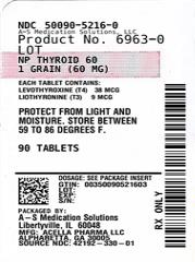 Pill image for Np Thyroid 60