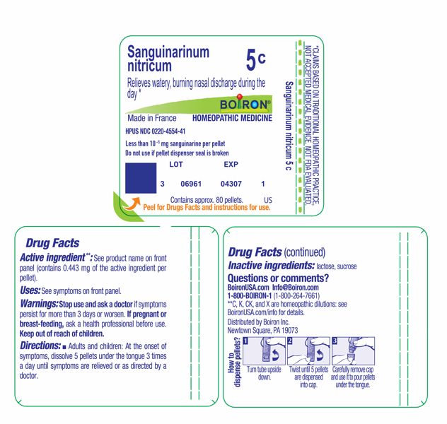 Pill image for sanguinarinum nitricum 5c