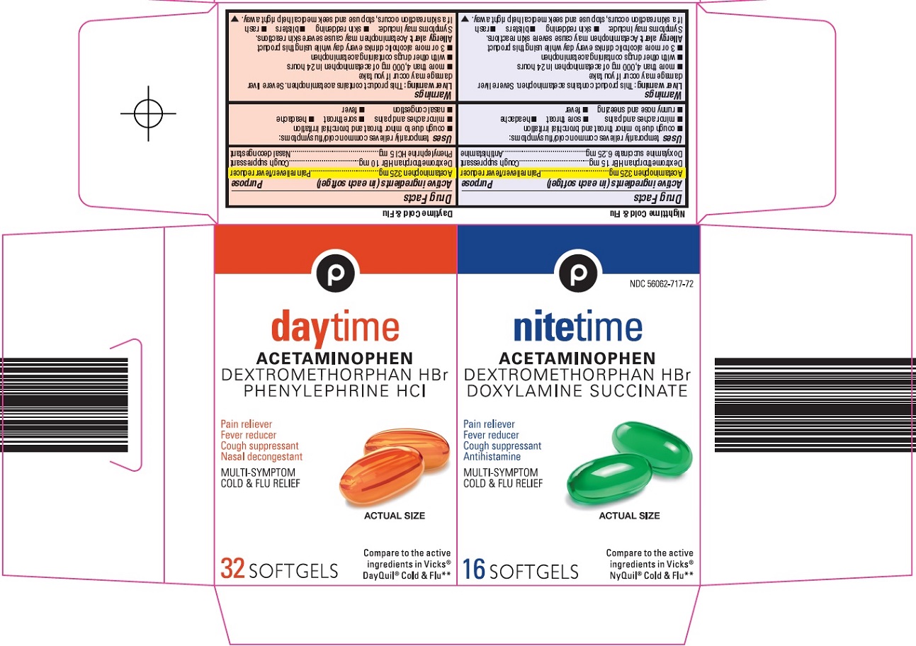 Pill image for Publix Super Markets, Inc. Daytime Nitetime Drug Facts