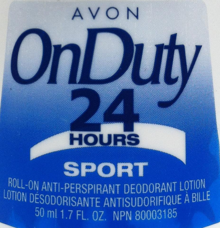 Pill image for On Duty Sport Anti-perspirant Roll-on Deodorant