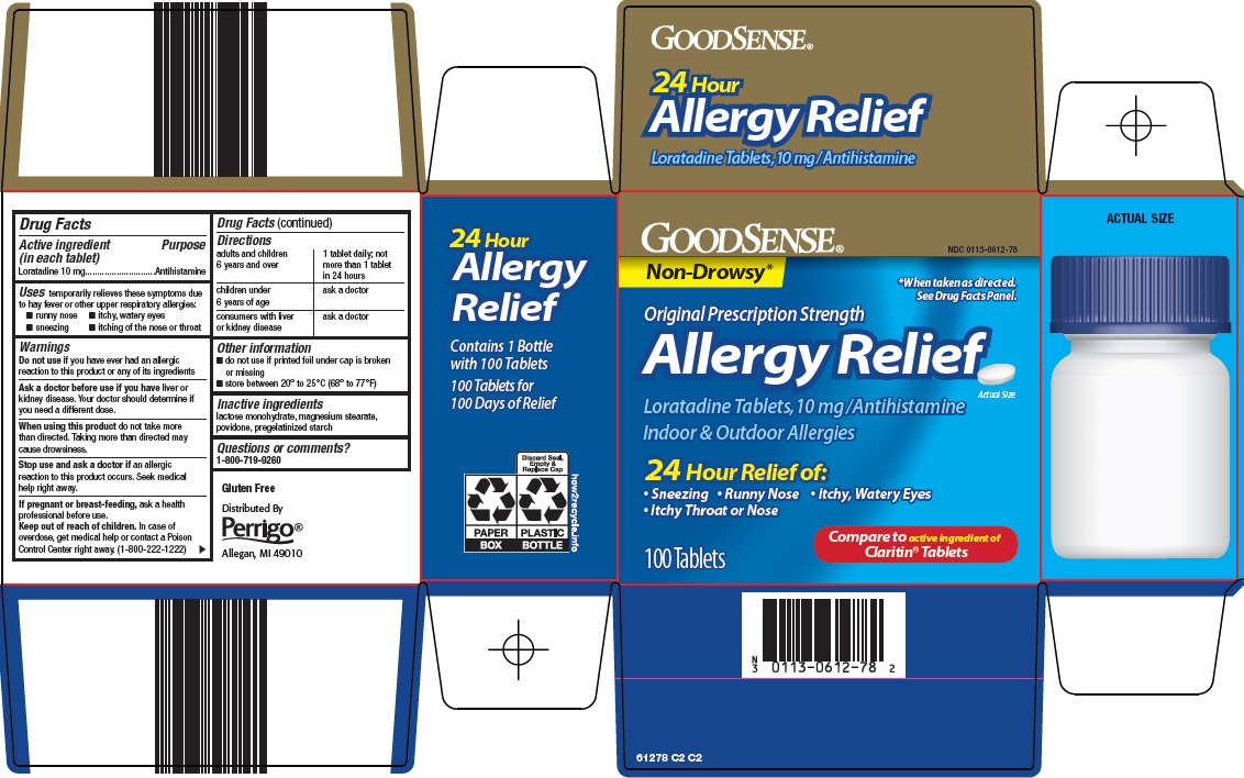 Pill image for Perrigo Allergy Relief Drug Facts