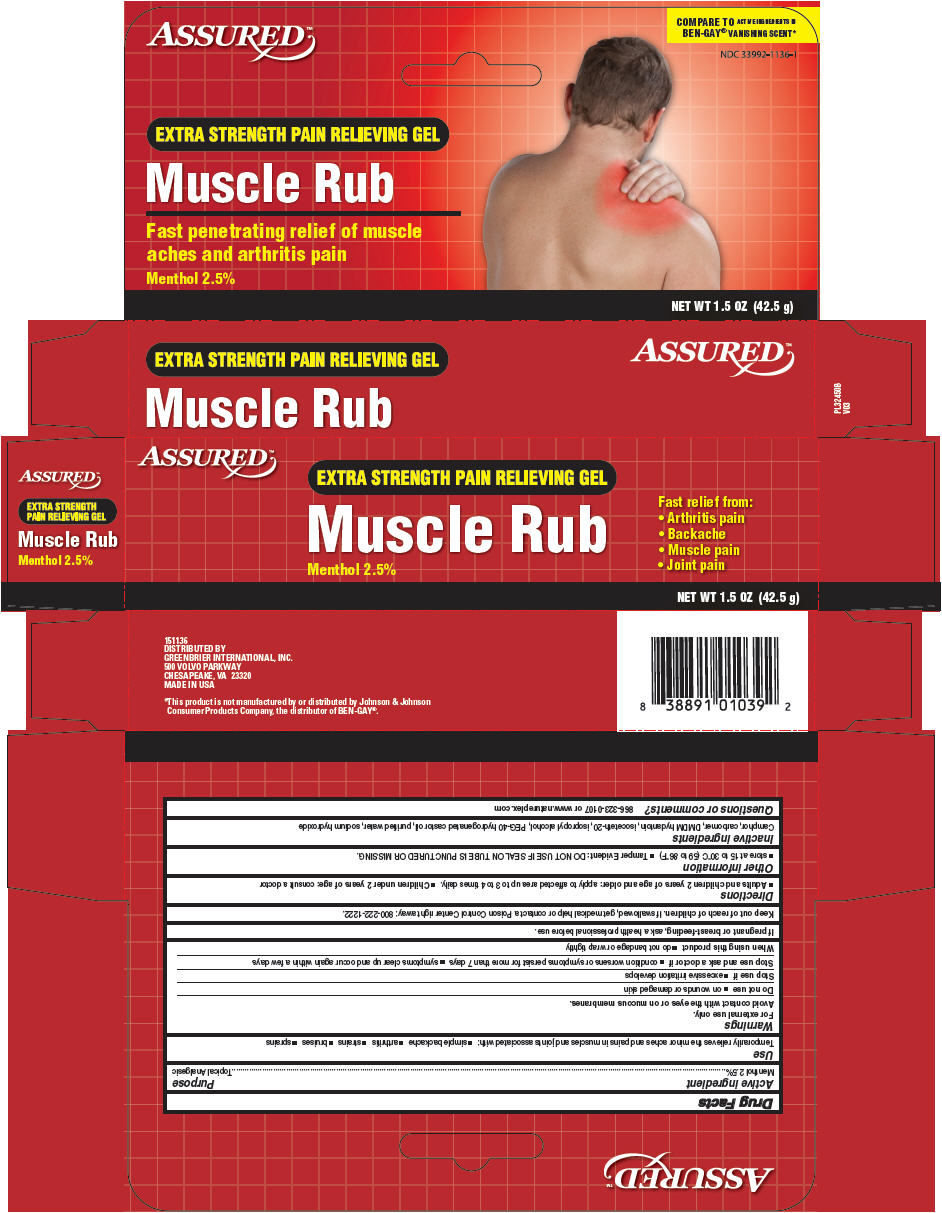 Pill image for Assured™ Muscle Rub
