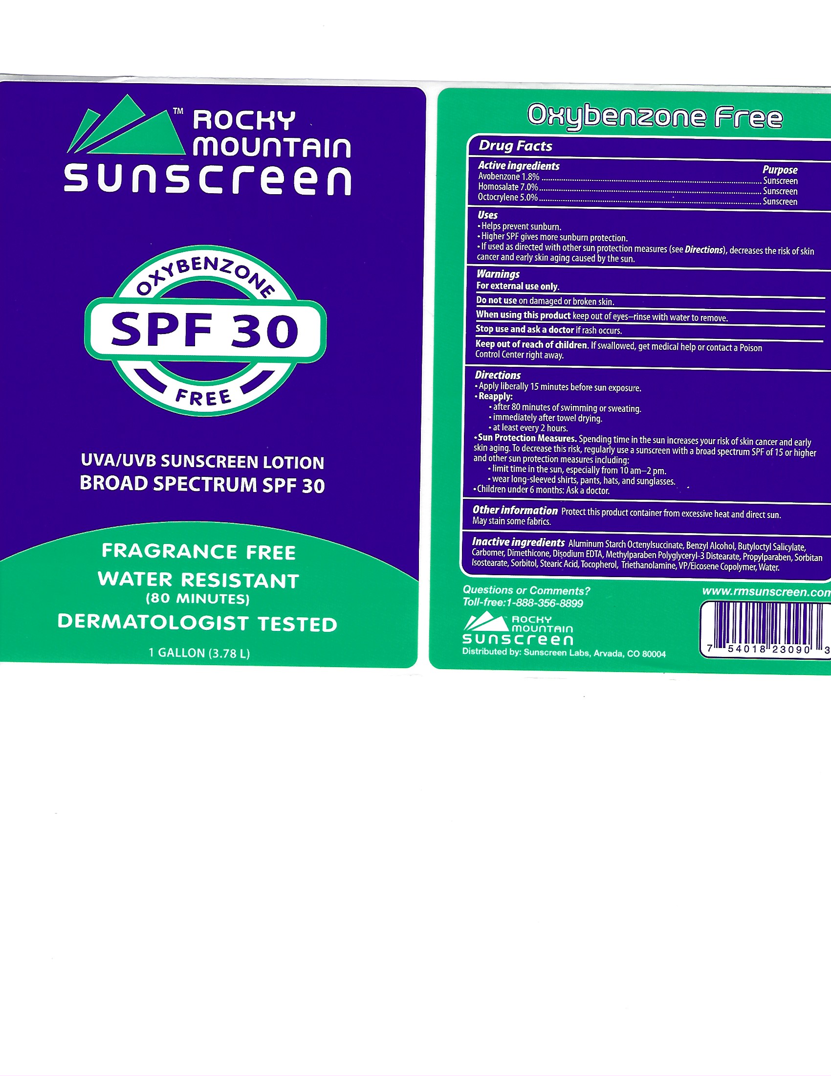 Pill image for Rocky Mountain Spf 30 Lotion