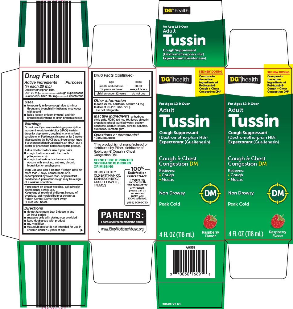 Pill image for Dolgencorp, Llc Adult Tussin Drug Facts