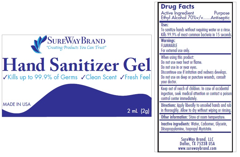 Pill image for Sureway Brand Hand Sanitizer Gel