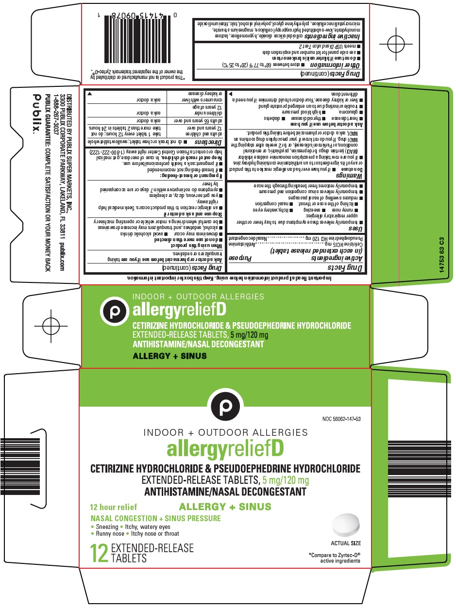 Pill image for Publix Super Markets, Inc. Allergy Relief D Drug Facts
