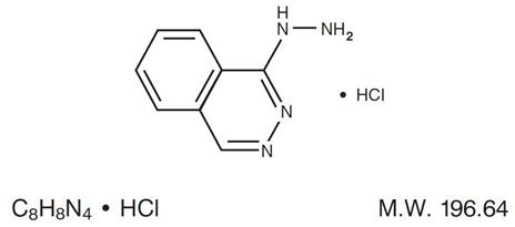 Pill image for Hydralazine Hydrochloride Injection, Usp