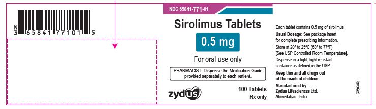 Pill image for Sirolimus Tablets
