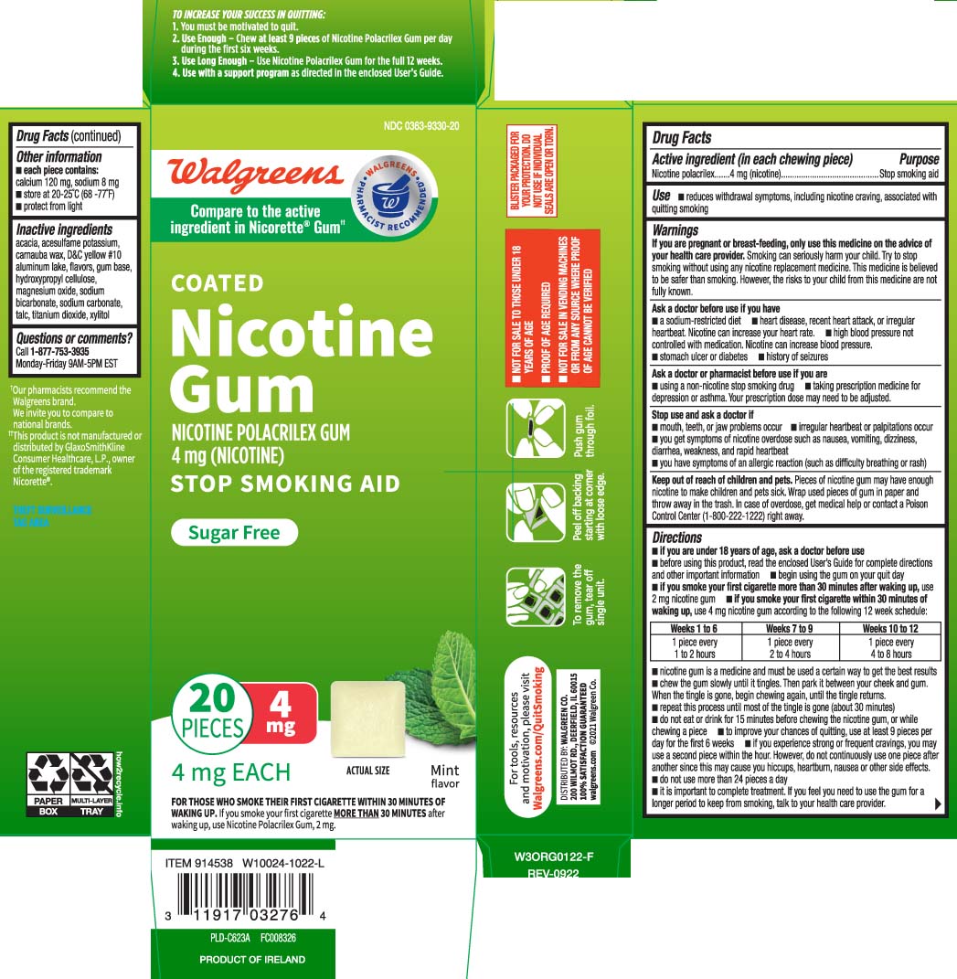 Pill image for Nicotine Polacrilex Gum Coated Ice Mint 4 Mg Anda204833 - Equate