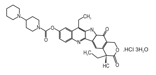 Pill image for These Highlights Do Not Include All The Information Needed To Use Irinotecan Hydrochloride Injection Safely And Effectively. See Full Prescribing Information For Irinotecan Hydrochloride Injection.