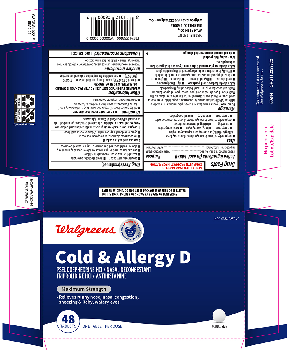 Pill image for Walgreens 44-287