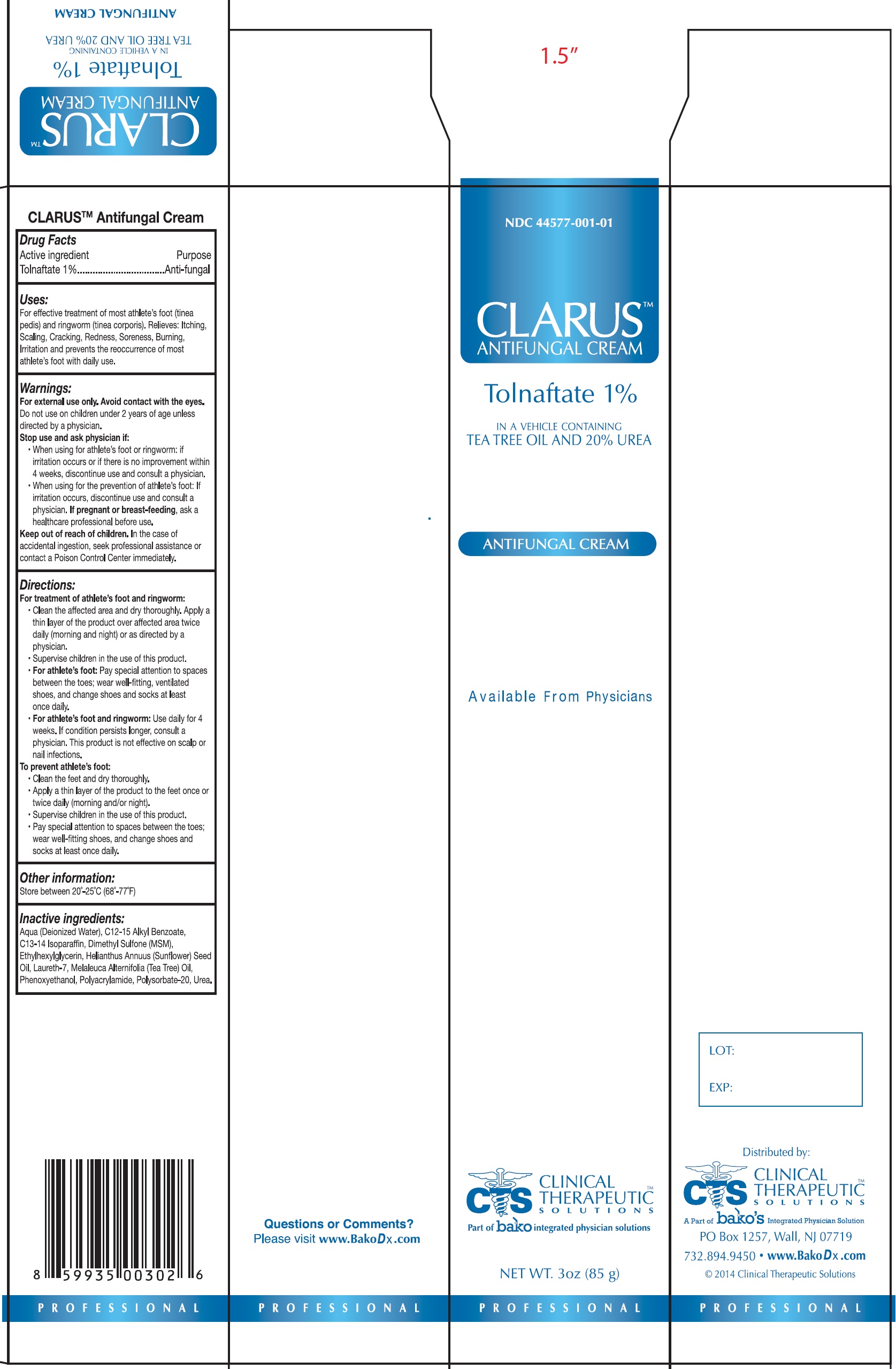 Pill image for Clarus Antifungal Cream
