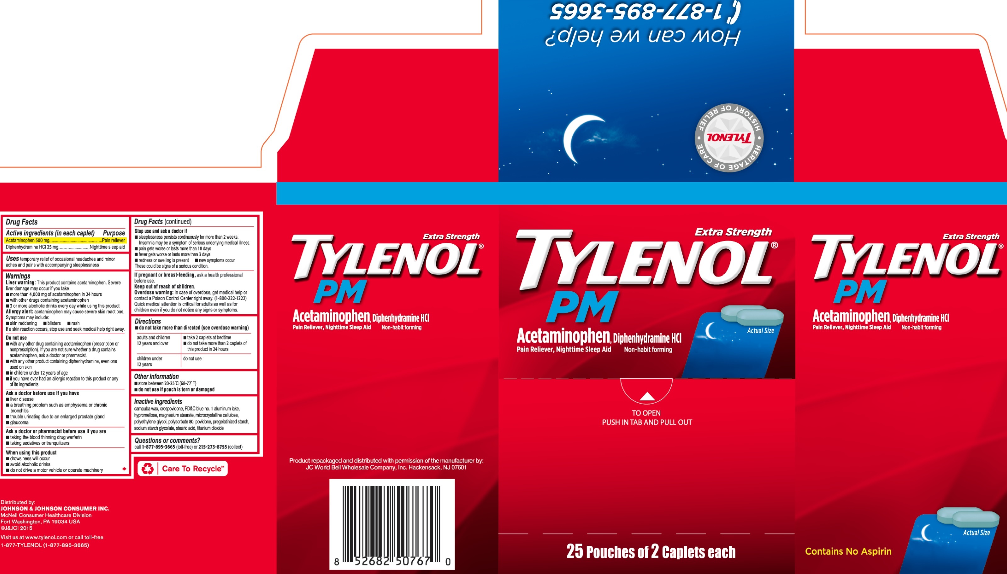 Pill image for Tylenol Pm