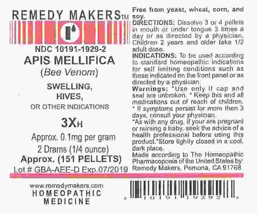 Pill image for Apis Mellifica 3x (bee Venom)