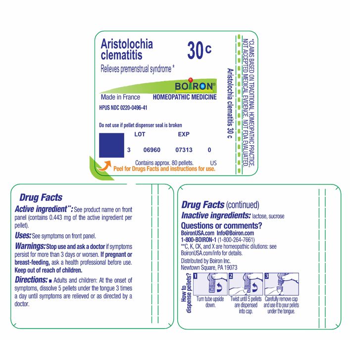 Pill image for Aristolochia Clematitis 30c
