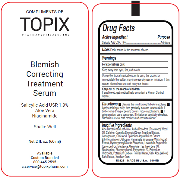 Pill image for blemish correcting