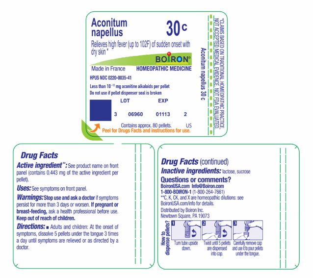 Pill image for Aconitum Napellus 30c