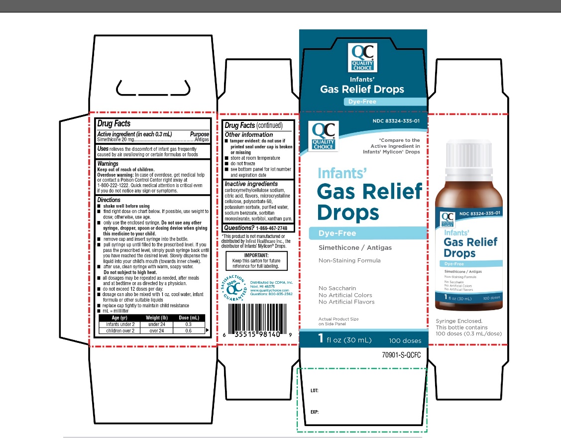 Pill image for Quality Choice Infants Dye Free Gas Relief Drops