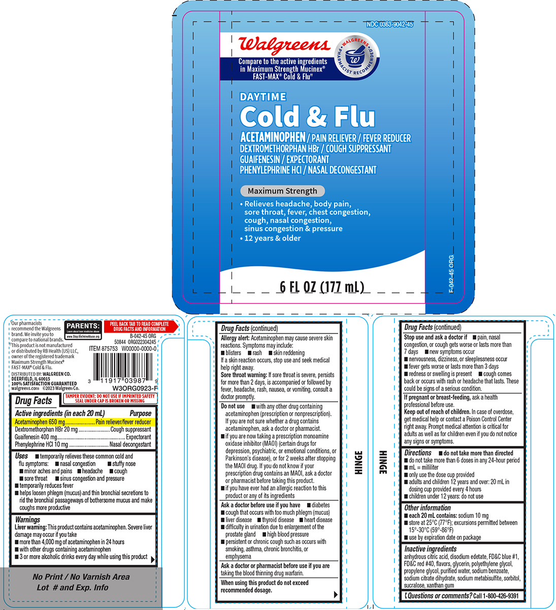 Pill image for Walgreens 44-042