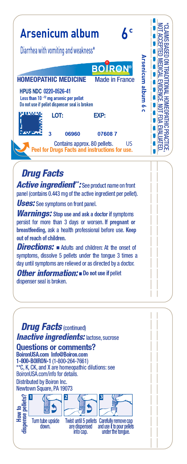 Pill image for Arsenicum Album 6c