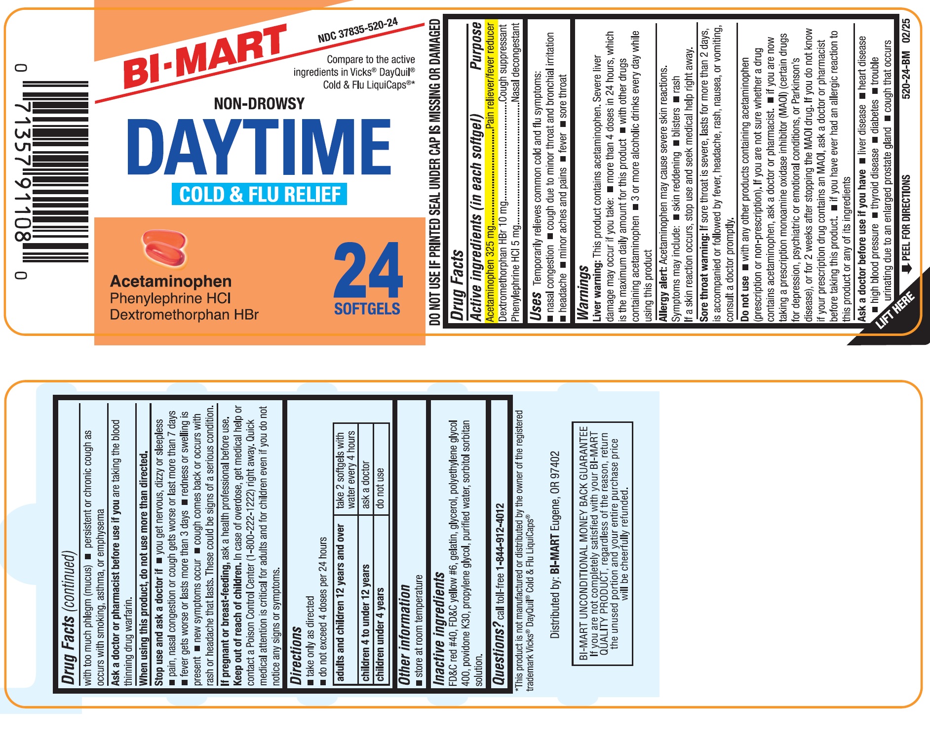 Pill image for Day-time Cold & Flu Relief