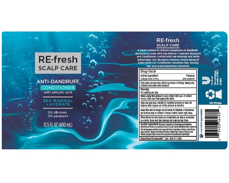 Pill image for Re-fresh Scalp Care Sea Mineral + Hydrate Anti-dandruff Conditioner