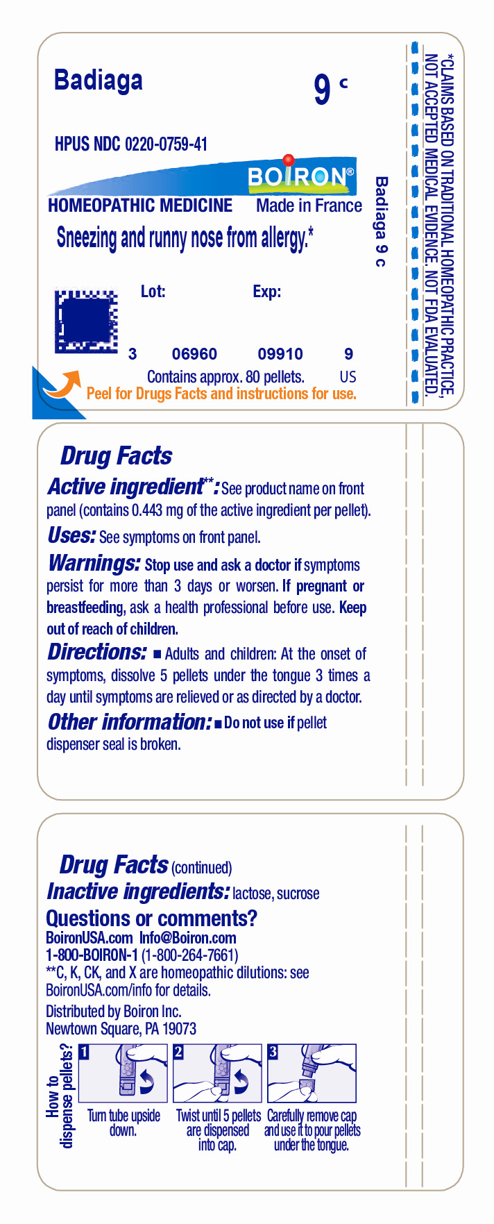 Pill image for Badiaga 9c