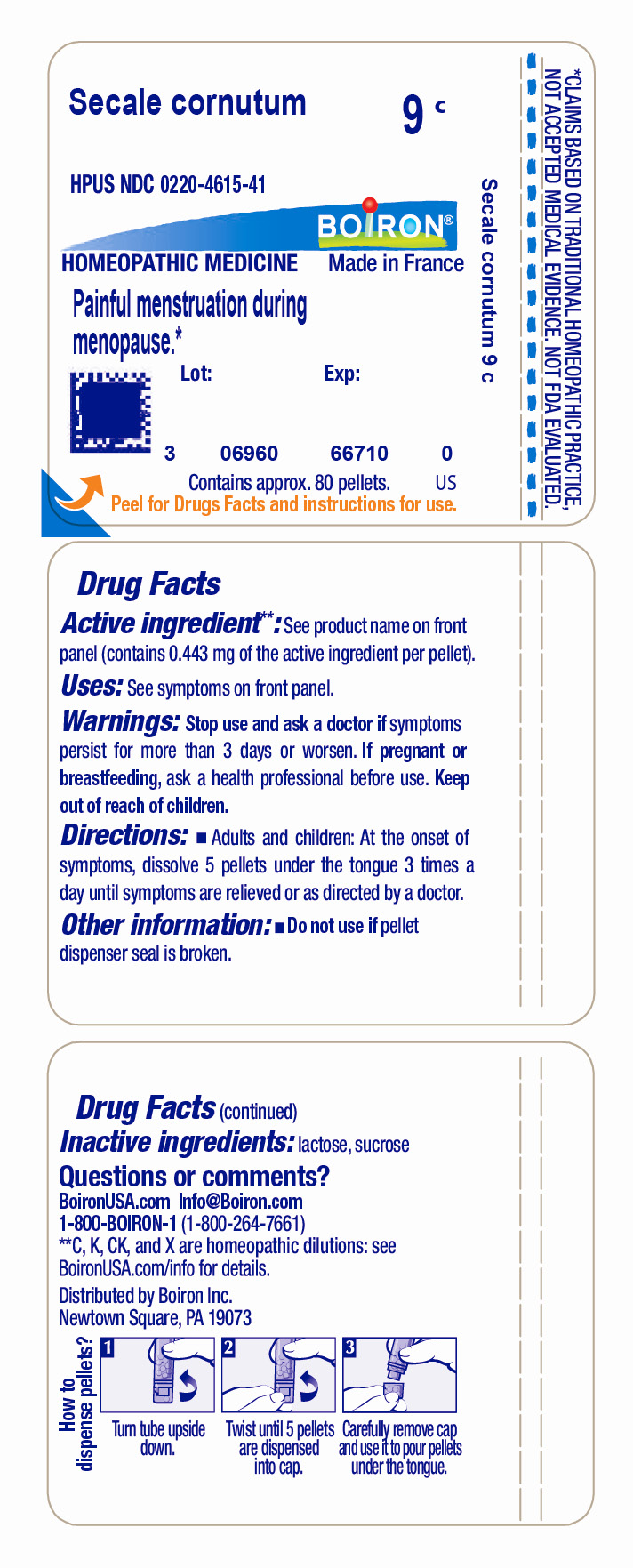 Pill image for Secale Cornutum 9c