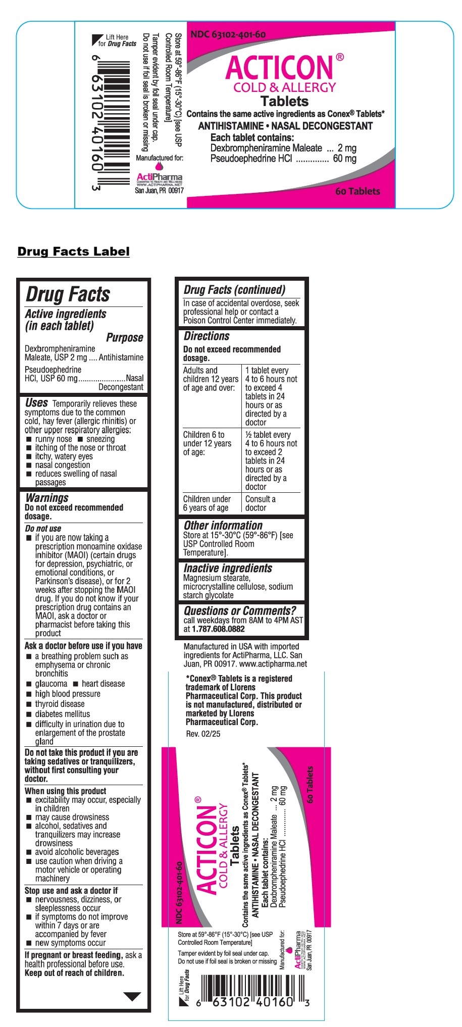 Pill image for Acticon®
