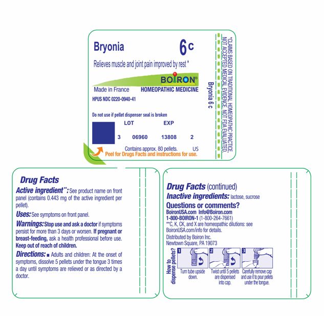 Pill image for Bryonia 6c