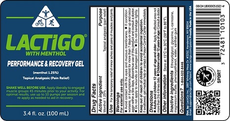 Pill image for Lactigo With Menthol Performance & Recovery Gel
