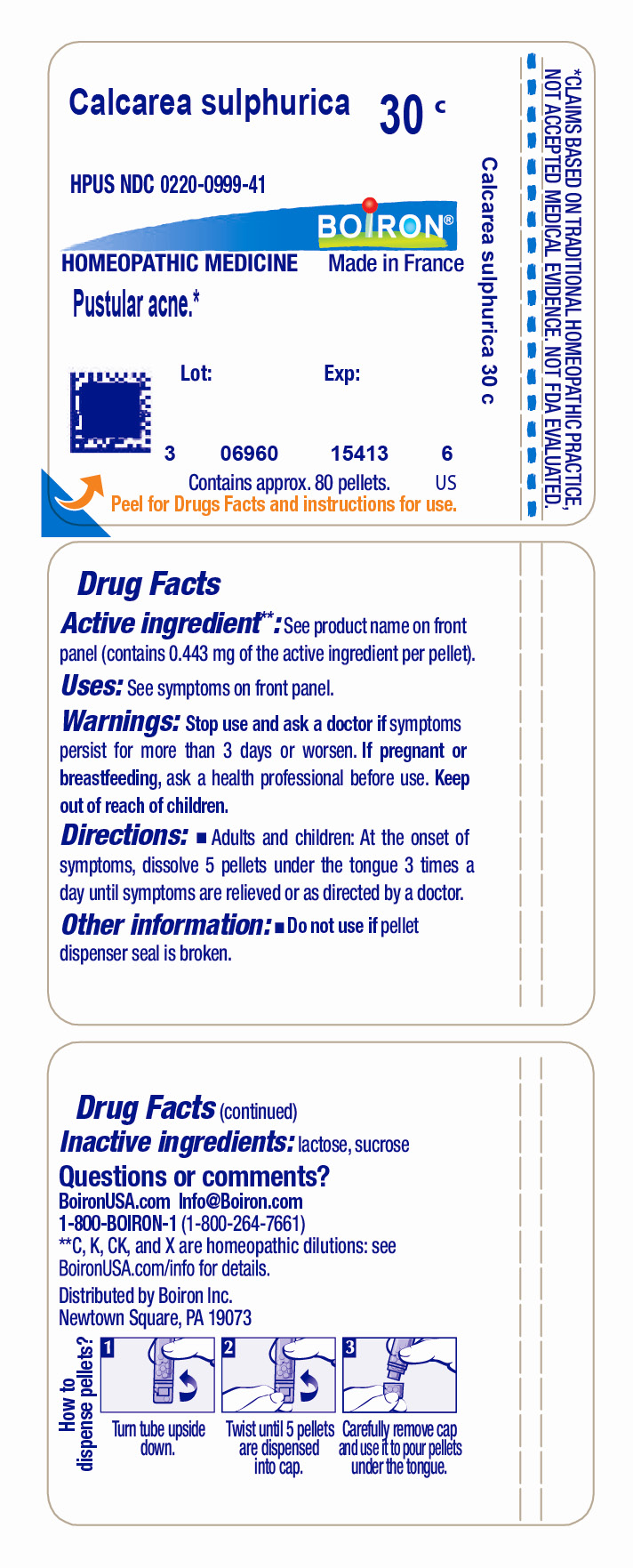 Pill image for Calcarea Sulphurica 30c