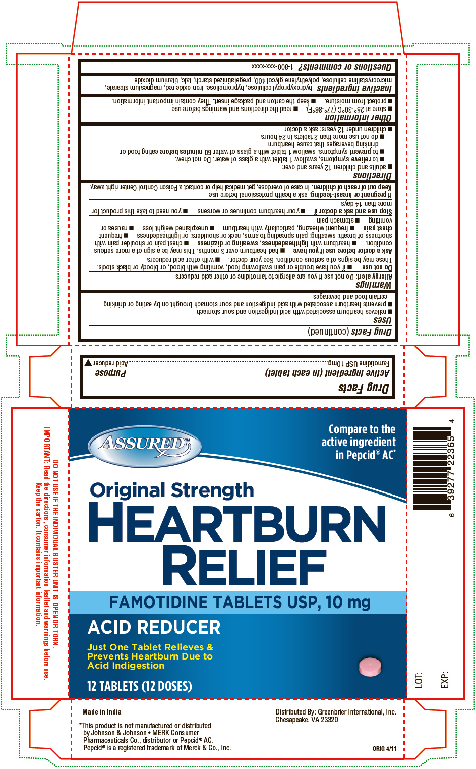 Pill image for Heartburn Relief